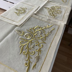 Hatay İpeği El Sırması 5 li Takım